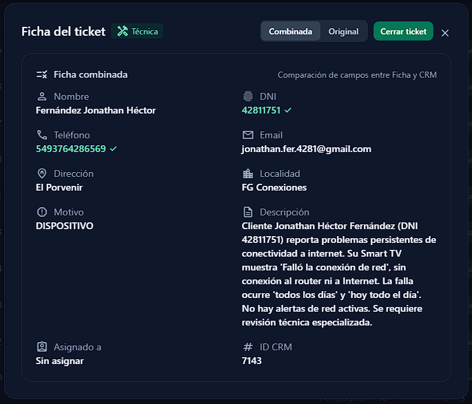 Sistema de Tickets Inteligente